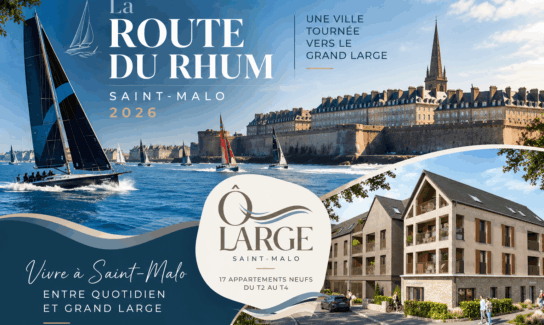 Route du Rhum 2026 à Saint-Malo : et si vous profitiez de l’événement pour imaginer votre vie dans la cité corsaire ?