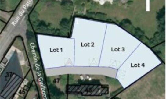 Lotissement de la Guilbonnais – 4 lots