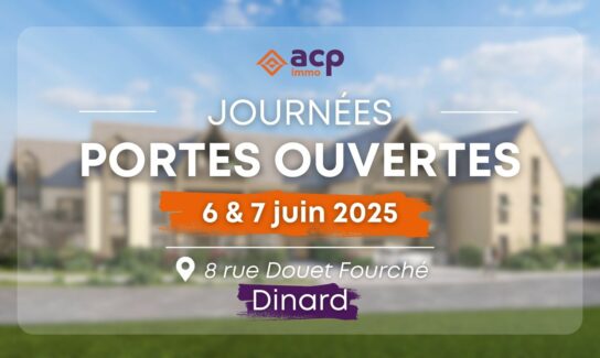 Venez découvrir la Résidence Ô Rivage à Dinard lors de nos Journées Portes Ouvertes les 6 et 7 juin 2025