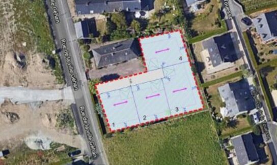 Lotissement La Ville Géhan – 4 lots
